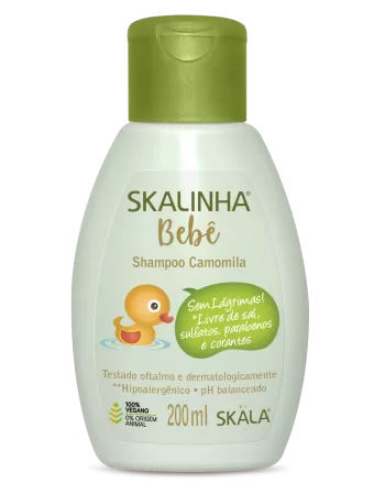 Skala Skalinha Bebê Shampoo Camomila 200ml
