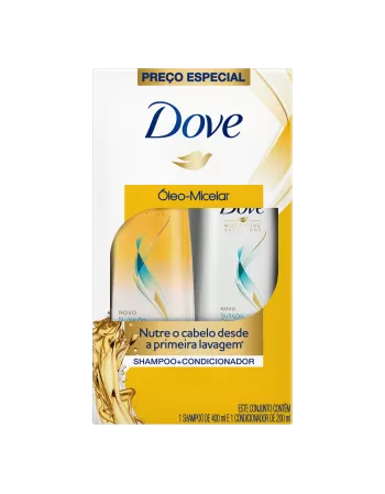 Dove Shampoo + Condicionador Óleo Micelar 400ml