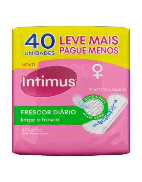 KIM INTIMOS PROT DIAR S/ABAS RESP FRESCOR PROMO 40UN (24)