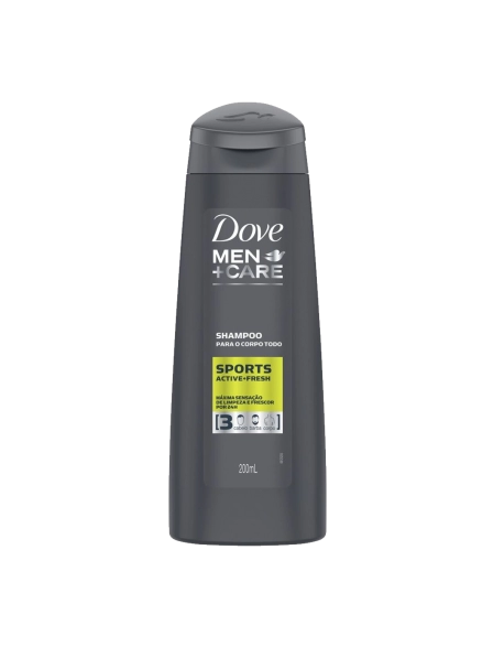 UNI DOVE MEN+CARE SH 3EM1 SPORTS 200ML (12)