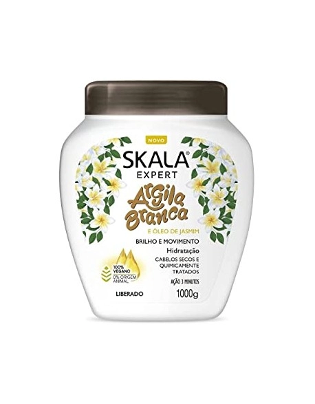 Skala Creme Condicionador Máscara Argila SOS 1kg