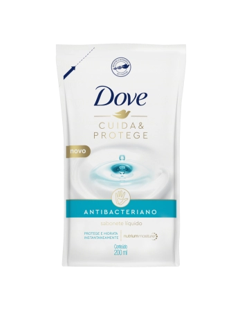 Sabonete Líquido Dove Refil Cuida & Protege 200ml