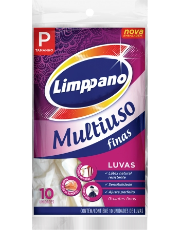 Limppano Luvas Finas Multiuso P