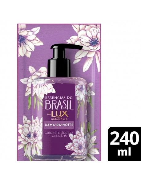 UNI LUX SABONETE LIQ ESS BR MAOS DAMA DA NOITE 240ML (12)