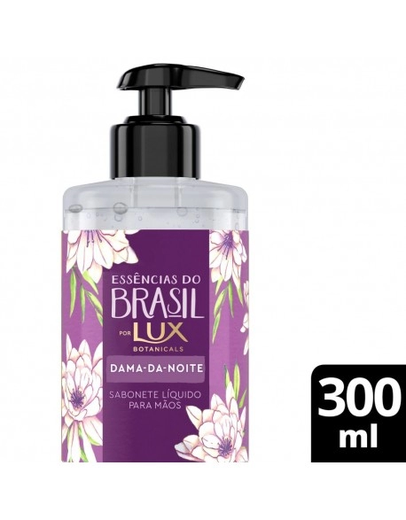 UNI LUX SABONETE LIQ ESS BR MAOS DAMA DA NOITE 300ML (12)