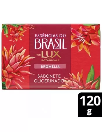 Sabonete em Barra Lux Essências do Brasil Bromélia 120g