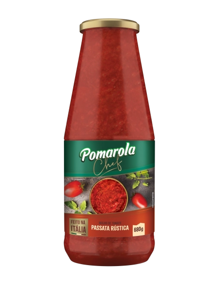 MOLHO POMAROLA PASSATA RUSTICA 680G (12)