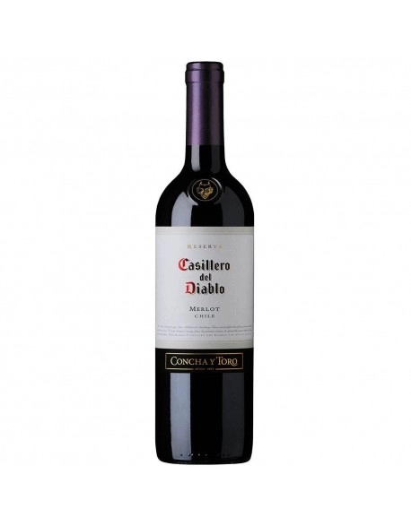 C TORO CASILLERO DEL DIABLO 2017 MERLOT 750ML (12)