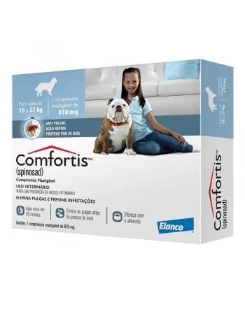 Comfortis™ - Antipulgas Para Cãe De 18 a 27kg