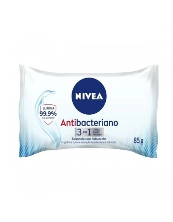 NIVEA SABONETE ANTIBACTERIANO 3 EM 1 85G (96)