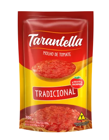 Tarantella Molho de Tomate Tradicional Sachê 300g