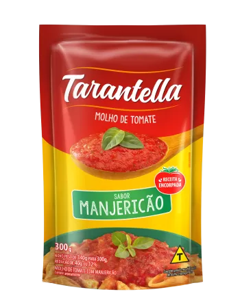 Tarantella Molho de Tomate Manjericão 300g