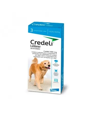 Credeli™ antipulgas e anticarrapatos para cães 900mg