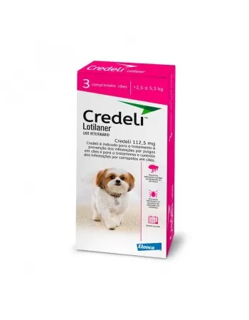 Credeli™ antipulgas e anticarrapatos para cães 112.5mg