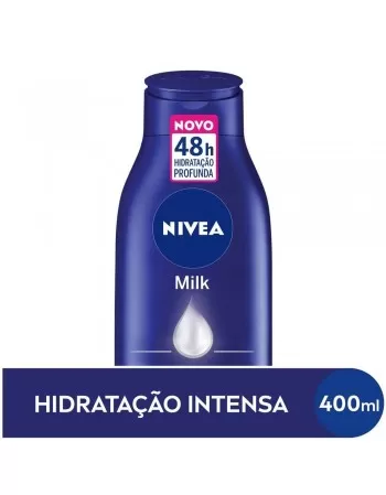 NIVEA Loção Hidratante Milk Pele seca a extrasseca 400ml