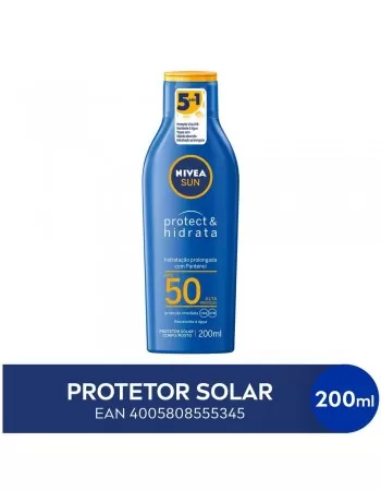 NIVEA SUN Protetor Solar Protect & Hidrata FPS50 200ml