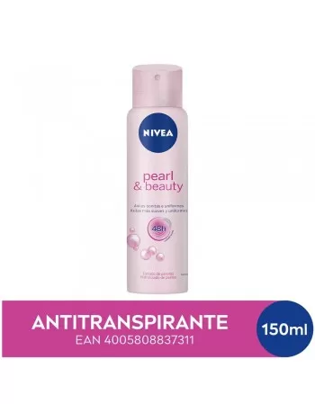 Nivea Desodorante Antitranspirante Aerosol Nivea Pearl & Beauty 150ml