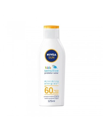 Nivea Sun Protetor Solar Kids Sensitive FPS60 125ml