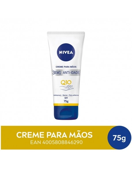 Nivea Creme para as Mãos Q10 Plus Reparação 75g