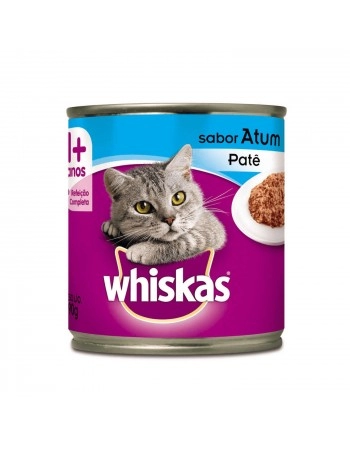 WHISKAS® Lata Patê Sabor Atum 290g