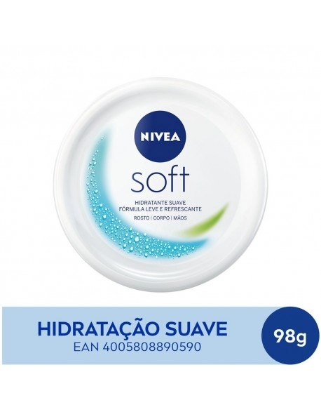 Nivea Creme Hidratante Soft 98g