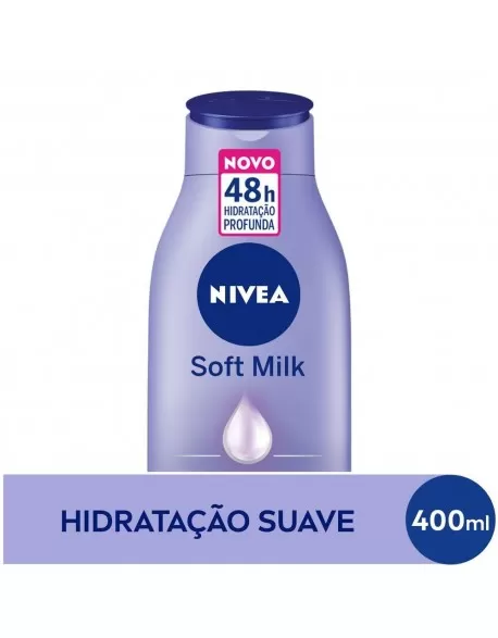 Nivea Loção Hidratante Soft Milk 400ml