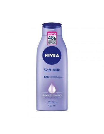 Nivea Loção Hidratante Soft Milk 400ml