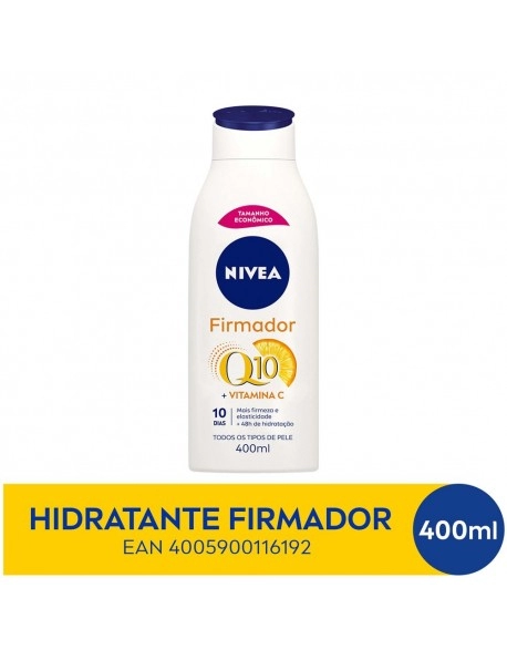 Hidratante Desodorante Nivea Firmador Q10 + Vitamina C Todos os Tipos de Pele 400ml