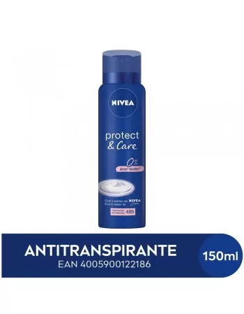Nivea Desodorante Antitranspirante Aerosol Protect & Care 150ml