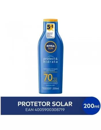 Nivea Sun Protetor Solar Protect & Hidrata FPS70 200ml
