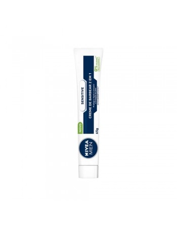 Nivea Men Creme De Barbear Sensitive 2 Em 1 65g