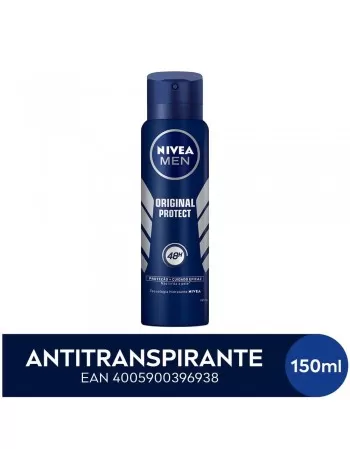 Nivea Men Desodorante Antitranspirante Aerosol Original Protect 150ml