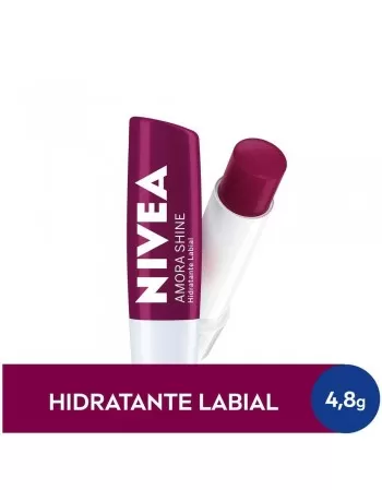 Nivea Hidratante Labial Amora Shine 4,8g