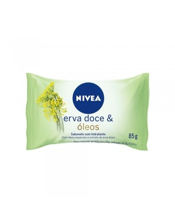 NIVEA Sabonete em Barra Erva Doce & Óleos 85g