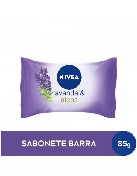 NIVEA Sabonete em Barra Lavanda & Óleos 85g