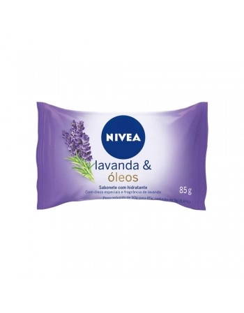 NIVEA Sabonete em Barra Lavanda & Óleos 85g