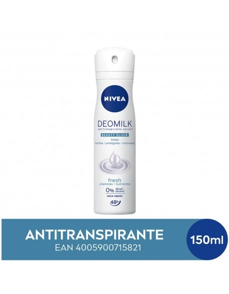 Nívea Desodorante Aerosol Deo Milk Fresh 150ml