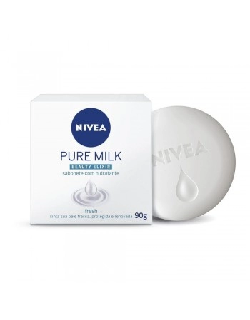NIVEA SABONETE BOX FRESH PURE MILK 90G (72)