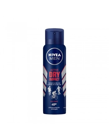 NIVEA Men Desodorante Antitranspirante Aerosol Dry Impact 150ml