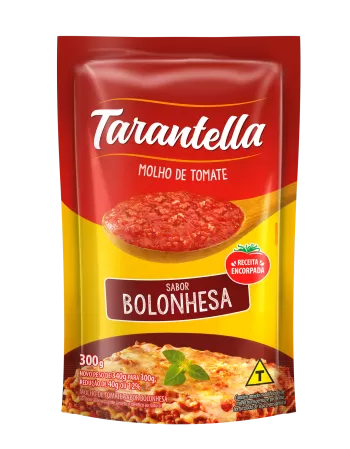 Tarantella Molho de Tomate Bolonhesa 300g