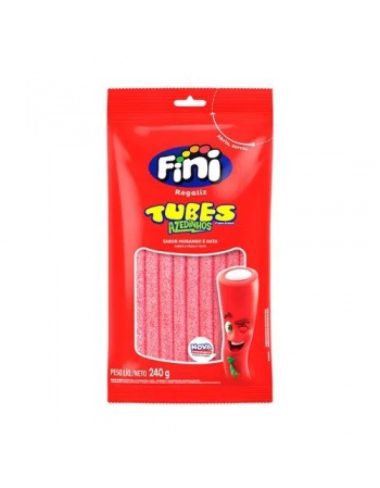 Fini Tubes Morango Azedinho 240g