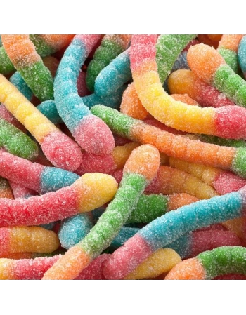 Bala de Gelatina Minhocas Azedinhas 250g