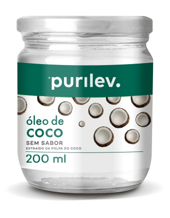 Purilev Óleo De Coco Sem Sabor 2000ml