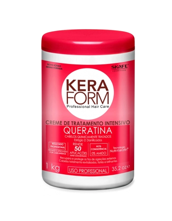 Skafe Creme de Tratamento Intensivo Keraform Queratina 1kg