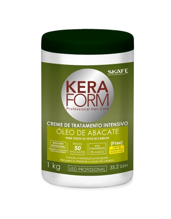 Creme de Tratamento Intensivo Keraform Abacate 1kg