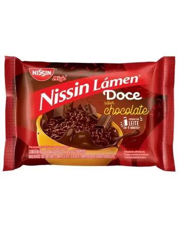 NISSIN LAMEN DOCE SABOR CHOCOLATE 55G (50)
