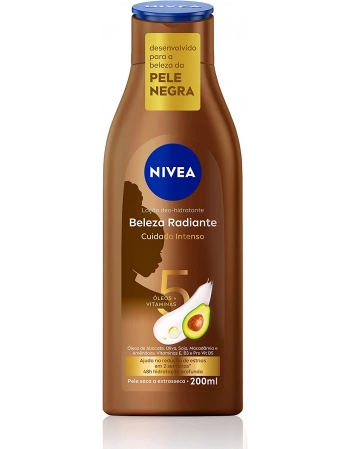 Nivea Hidratante Desodorante Beleza Radiante Cuidado Intenso 200ml