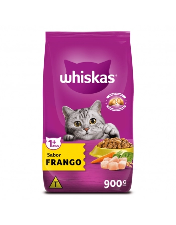 WHISKAS® Adulto Sabor Frango 900g