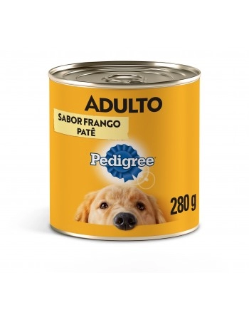 PEDIGREE® Lata Adulto Patê Sabor Frango 280g