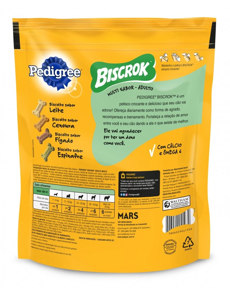 Biscrok Dentastix e Marrobone Pedigree Kit para Cães de Raças Grandes Biscrok Dentastix e Marrobone Pedigree Kit para Cães de Raças Grandes